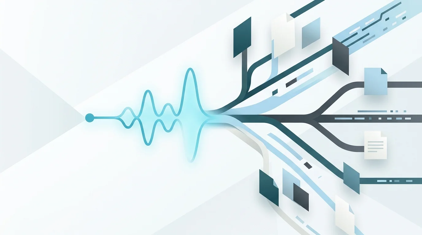 Abstract representation of transcription and dictation software alternatives